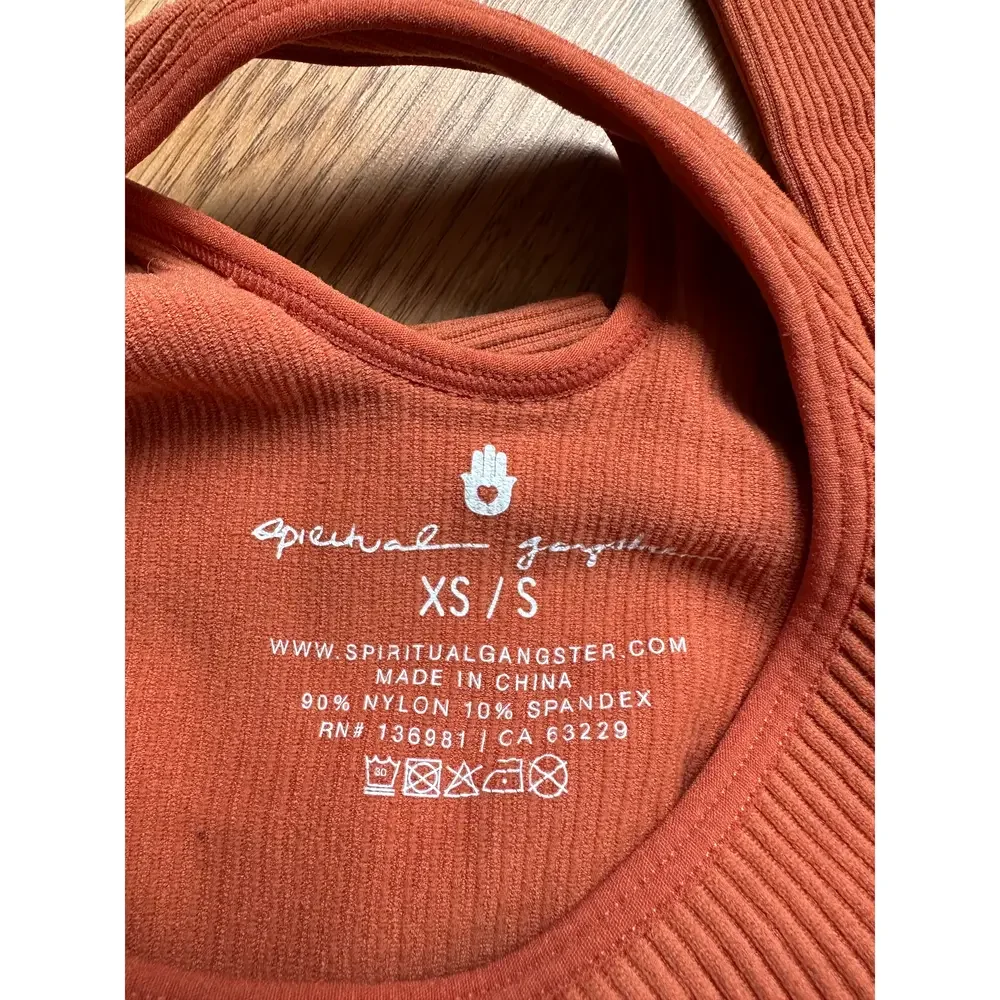 Spiritual Gangster Workout Tank in Brown - Picture 4 of 4